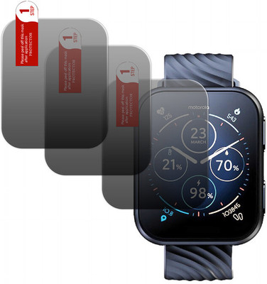 daffin Impossible Screen Guard for motorola moto watch 200(Pack of 3)