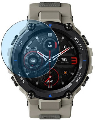 SOMTONE Impossible Screen Guard for Amazfit T Rex Pro Smartwatch(Pack of 1)