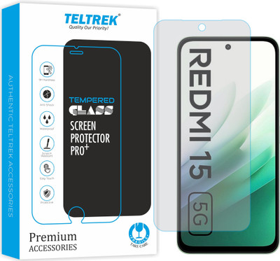 TELTREK Impossible Screen Guard for Redmi 15 5G(Pack of 1)