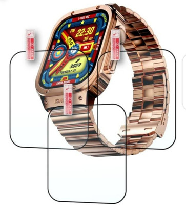 DB Impossible Screen Guard for FIRE -BOLTT MAVERICK 2.02 SMART WATCH SCREEN GUARD (PACK OF 3)(Pack of 3)
