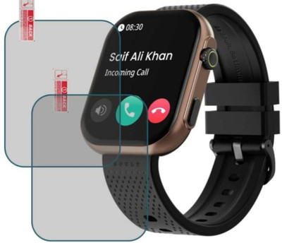 DOWRVIN Screen Guard for BOULT CROWN X 2.0 BT CALLING SMART WATCH ( PACK OF 2)(Pack of 2)