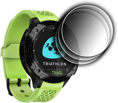 hirdesh Impossible Screen Guard for Titan TRAQ Triathlon 1.34(Pack of 3)