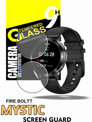 Olonga Impossible Screen Guard for FIRE BOLTT MYSTIC SMARTWATCH(Pack of 2)