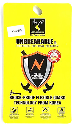 oval designs Impossible Screen Guard for VIVO V15(Pack of 1)