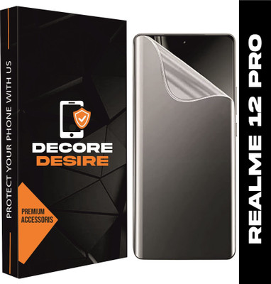 Decore Desire Impossible Screen Guard for Realme 12 Pro 5G Unbreakable Matte Membrane with Easy Installation (NOT TEMPERED GLASS)(Pack of 1)