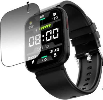 KHWABEEDA Impossible Screen Guard for FIRE-BOLTT BEAM SMART WATCH SCREEN GUARD(Pack of 1)