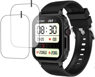 KHWABEEDA Impossible Screen Guard for ALT HUNK SMART WATCH ( PACK OF 2)(Pack of 2)