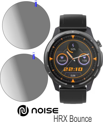 Cinzia Impossible Screen Guard for NOISE HRX BOUNCE SMARTWATCH(Pack of 2)