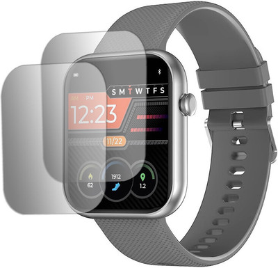 YCHROZE Impossible Screen Guard for PLAYFIT DIAL 3 SCREEN(Pack of 2)