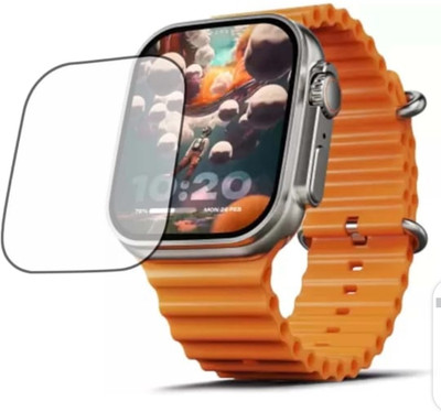 KHWABEEDA Impossible Screen Guard for NOISEFIT CREW SMART WATCH TEMPERED GLASS (PACK OF 3)(Pack of 1)