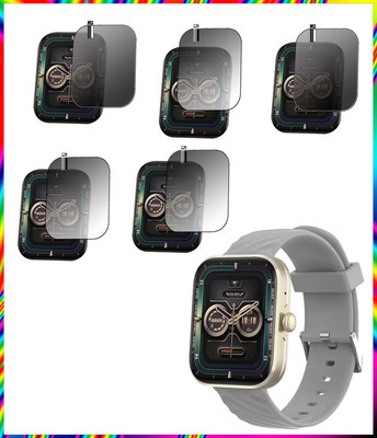 HIDEOUS Impossible Screen Guard for Noise ColorFit Spark(Pack of 5)