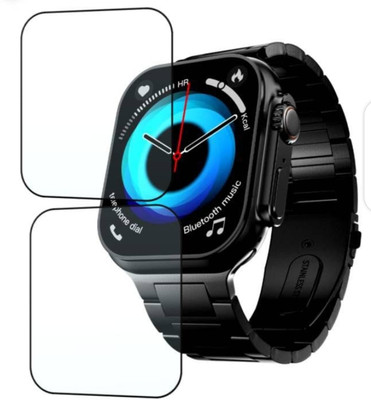 KHWABEEDA Impossible Screen Guard for FIRE - BOLTT DAPPER 2.15 SMART WATCH SCREEN GUARD ( PACK OF 2)(Pack of 2)