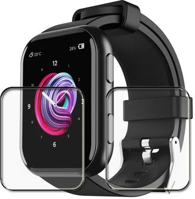 WONTONS Impossible Screen Guard for XzW150-boAt Watch Blaze Smartwatch(Pack of 2)