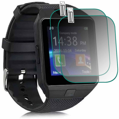 hirdesh Impossible Screen Guard for DZ09 SMARTWATCH(Pack of 2)