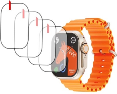 DOWRVIN Impossible Screen Guard for UISW - 8172 ULTRA MAX SMART WATCH ( PACK OF 4)(Pack of 4)