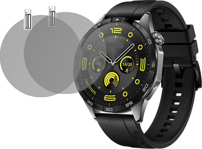 YCHROZE Impossible Screen Guard for Huawei Watch GT 4 46mm(Pack of 2)