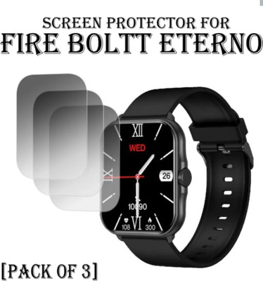 DOWRVIN Impossible Screen Guard for Fire- Boltt eterno smart watch( pack of 3)(Pack of 3)