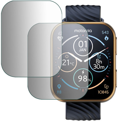 DOUMOF Impossible Screen Guard for Motorola Moto Watch 200 SCREEN(Pack of 2)
