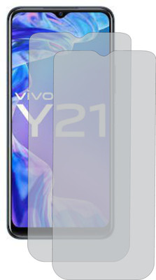 M A ZONE Impossible Screen Guard for VIVO Y21(Pack of 2)