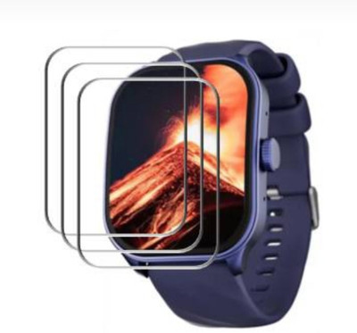 DOWRVIN Impossible Screen Guard for FASTRACK REFLEX FS1 SMART WATCH (PACK OF 3)(Pack of 3)