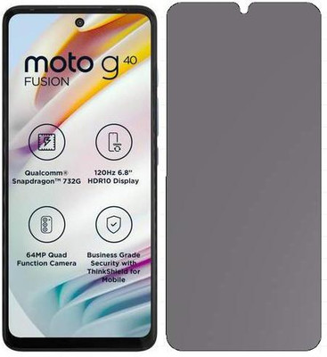 Mishra Impossible Screen Guard for Motorola G40 Fusion(Pack of 1)