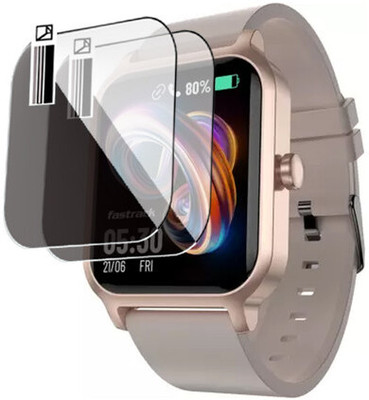 daffin Impossible Screen Guard for Fastrack Revoltt FS1(Pack of 2)