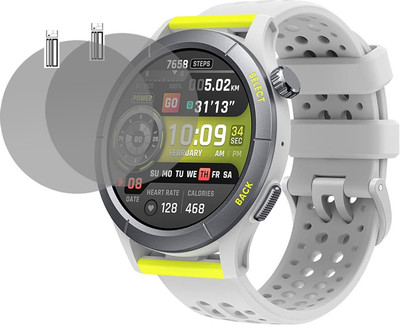 hirdesh Impossible Screen Guard for Amazfit Cheetah(Pack of 2)