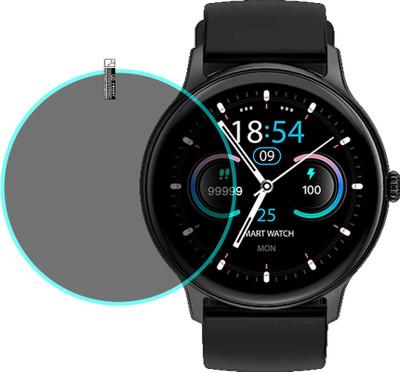 zxb Edge To Edge Tempered Glass for Fire Boltt Hurricane Smart Watch(Pack of 1)
