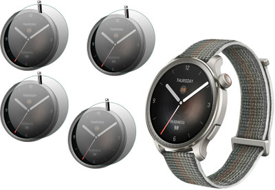 HIDEOUS Impossible Screen Guard for amazfit balance(Pack of 4)