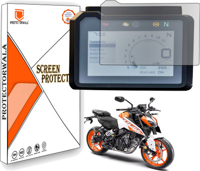 Protectorwala Impossible Screen Guard for KTM DUKE 250 GEN 3 Screen Guard Protector Accessories Motorcycle Digital Console Speedometer- Clear(Pack of 1)