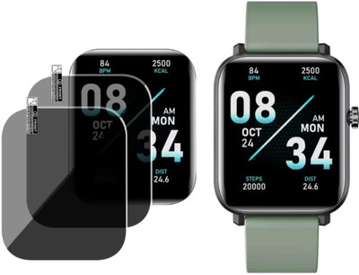 DOWRVIN Impossible Screen Guard for SYSKA SW250 PLUTO SMART WATCH (PACK OF 2)(Pack of 2)