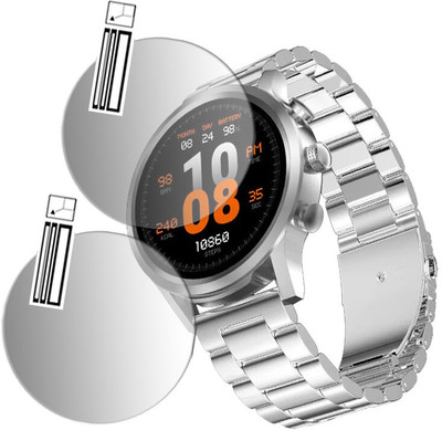 hirdesh Impossible Screen Guard for Fire Boltt Infinity Luxe SMARTWATCH(Pack of 2)