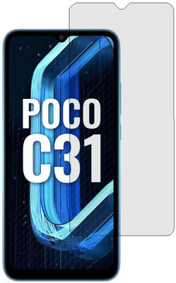 Infigo Impossible Screen Guard for Poco C31(Pack of 1)