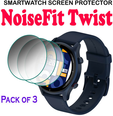 YCHROZE Impossible Screen Guard for NoiseFit Twist(Pack of 3)