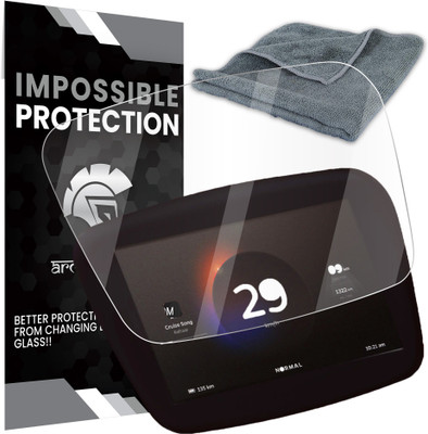 ArmourPro Camera Lens Protector Accessory Combo for Ola S1 Pro, Edge to Edge Clear Guard with 150 GSM Microfiber Cloth 36cm x 36cm(White)