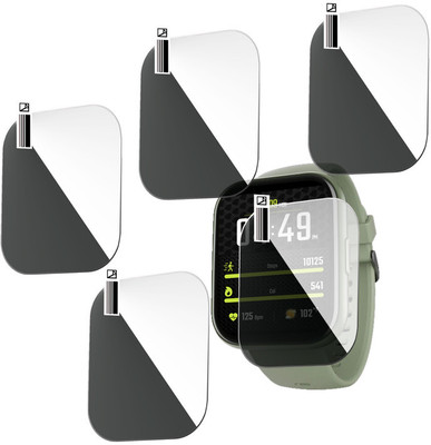 HIDEOUS Impossible Screen Guard for boAt Wave Neo Plus(Pack of 5)