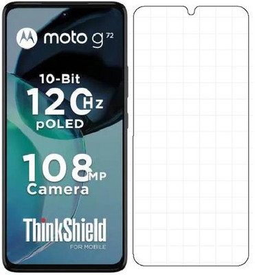 PHONICZ RETAILS Impossible Screen Guard for Motorola G72(Pack of 1)