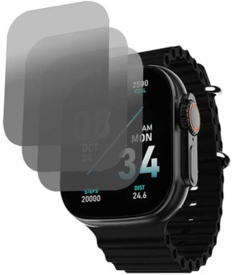 KHWABEEDA Impossible Screen Guard for BOAT WAVE GLORY SMART WATCH (PACK OF 2)(Pack of 3)