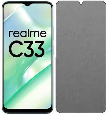 Snap Impossible Screen Guard for Compatible for Matte-NOV23-Realme C33(Pack of 1)
