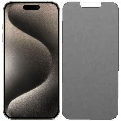 Snap Impossible Screen Guard for Compatible for Matte-Apple Iphone 15 Pro(Pack of 1)