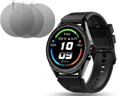 YCHROZE Impossible Screen Guard for Pebble Cosmos Valor(Pack of 3)