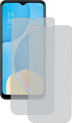 M A ZONE Impossible Screen Guard for OPPO A15S(Pack of 2)