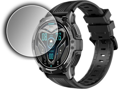 DOUMOF Impossible Screen Guard for NoiseFit Force Plus SMARTWATCH(Pack of 1)