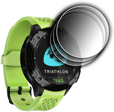 hirdesh Impossible Screen Guard for Titan TRAQ Triathlon 1.34(Pack of 3)