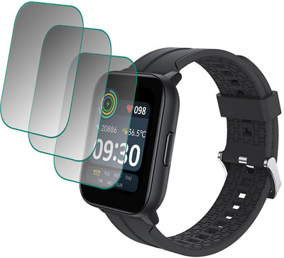 YCHROZE Impossible Screen Guard for Realme TechLife Watch SZ100(Pack of 3)