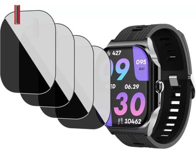 AHWAVEEDA Impossible Screen Guard for PEBBLE ALIVE WATCH SCREEN GUARD(PACK OF 4)(Pack of 4)