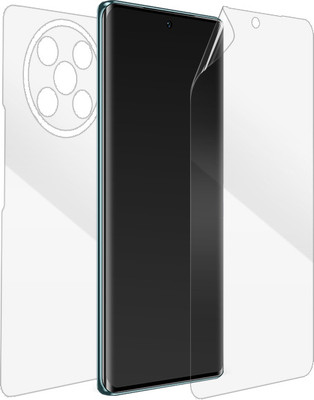 amuenterprises Front and Back Screen Guard for NOV23-Lava Agni 2(Pack of 1)
