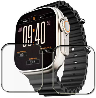 tombik Impossible Screen Guard for lo73-boAt Wave Genesis Smartwatch(Pack of 2)