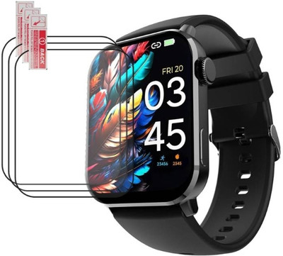 KHWABEEDA Impossible Screen Guard for BEATXP UNBOUND 1.8 BLUETOOTH CALLING SMART WATCH (PACK OF 3)(Pack of 3)