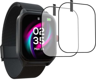 DB Impossible Screen Guard for TITAN ZEAL SMART WATCH SCREEN GUARD (PACK OF 2)(Pack of 2)